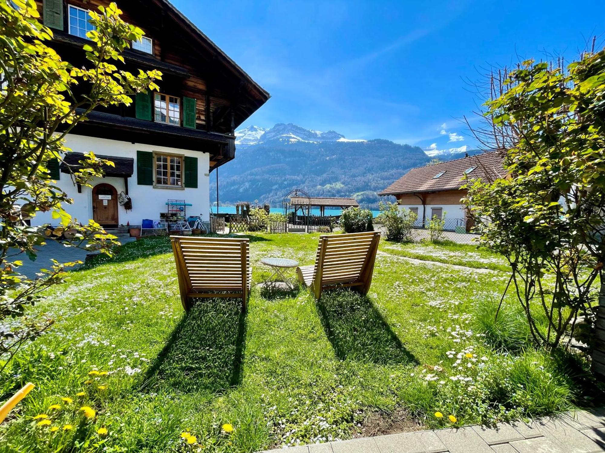 Romantic Lake & Mountain Apartment Pure Swissness Brienz  Luaran gambar